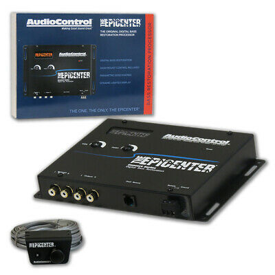Audiocontrol The Epicenter Car Audio Digital Bass Equalizer Black